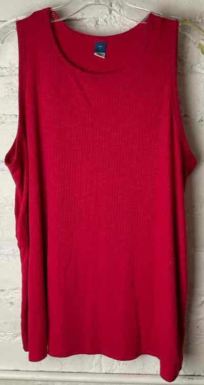 Old Navy Size L Red Sleeveless
