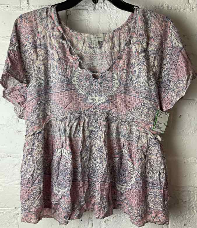 Lucky Size S Pink Short Sleeve