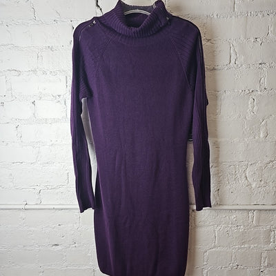Bids & Dibs, Inc. Purple Print Dress