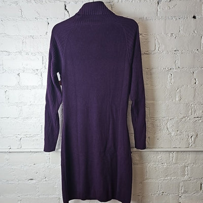 Bids & Dibs, Inc. Purple Print Dress