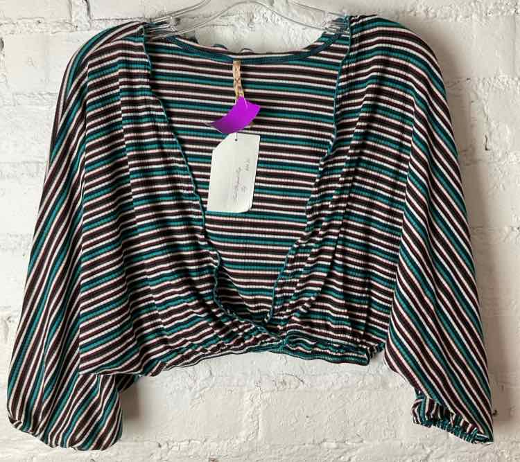 Bids & Dibs, Inc. Size L Multi-Color Short Sleeve