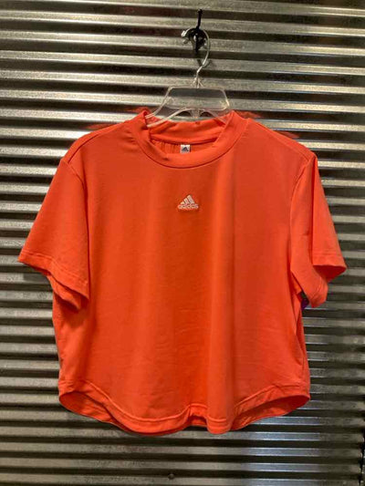 Adidas Size L Coral Womens Tops