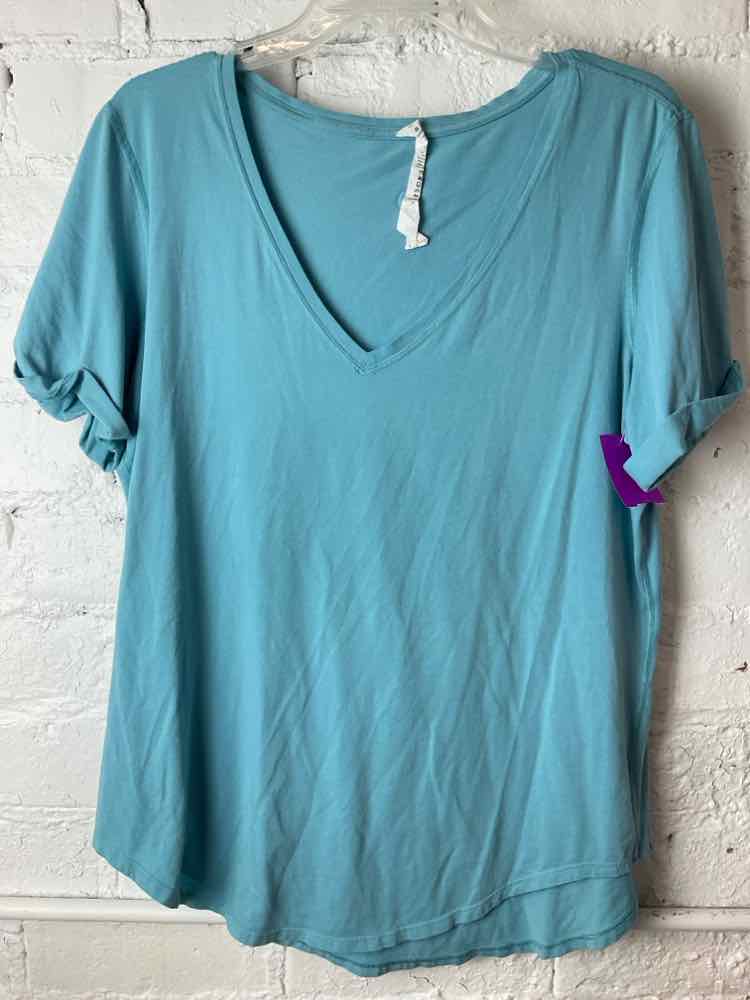 Lululemon Size 12 Blue Short Sleeve