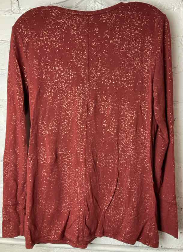 Bids & Dibs, Inc. Size M Burgundy Long Sleeve