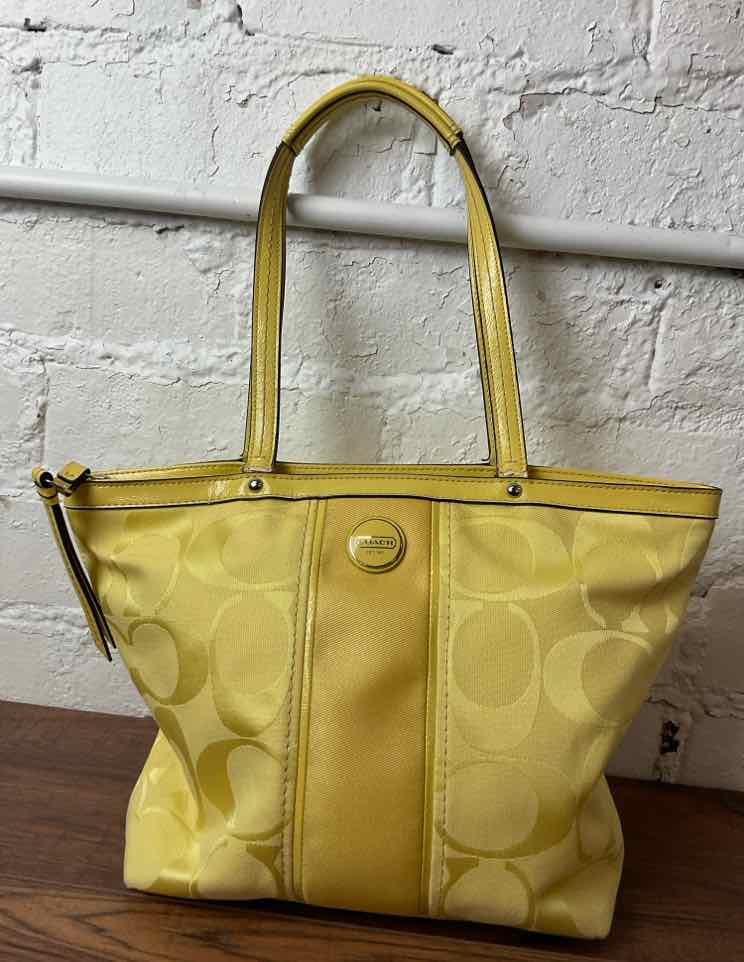 Coach Yellow Bags & Purse