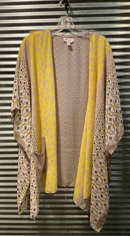 Susan Graver Size L Yellow Womens Tops