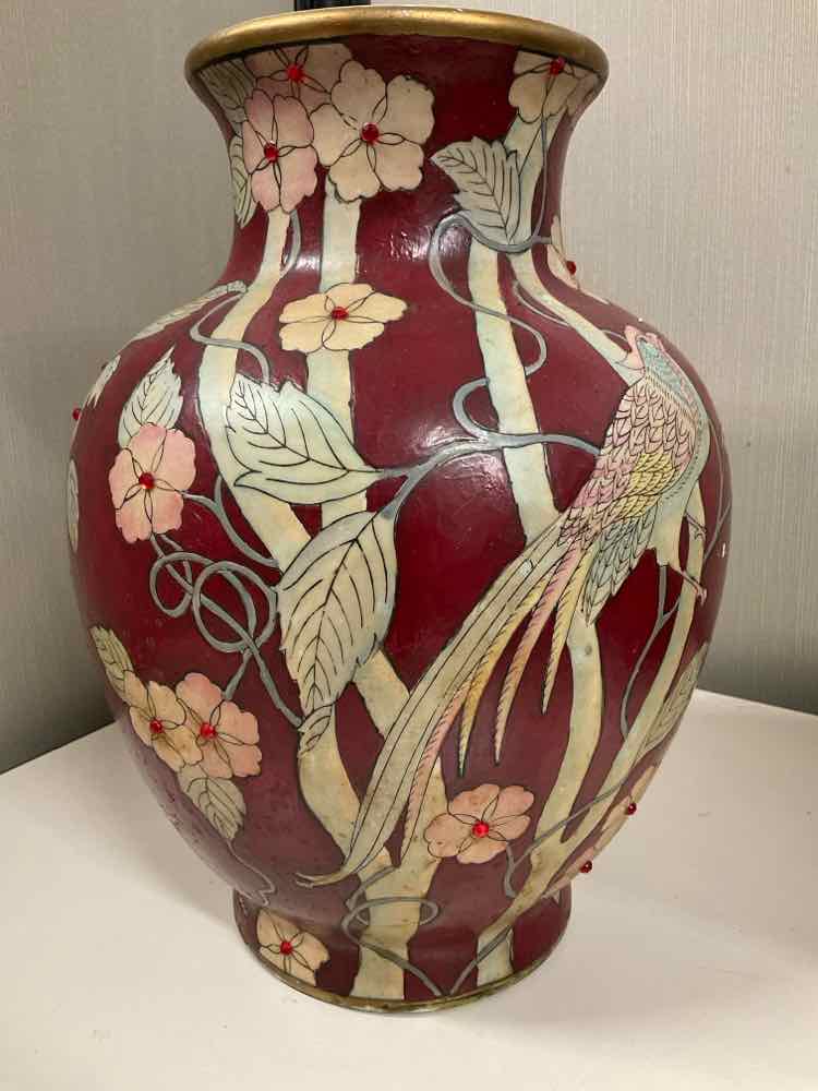 12" WBI Ceramic Vase