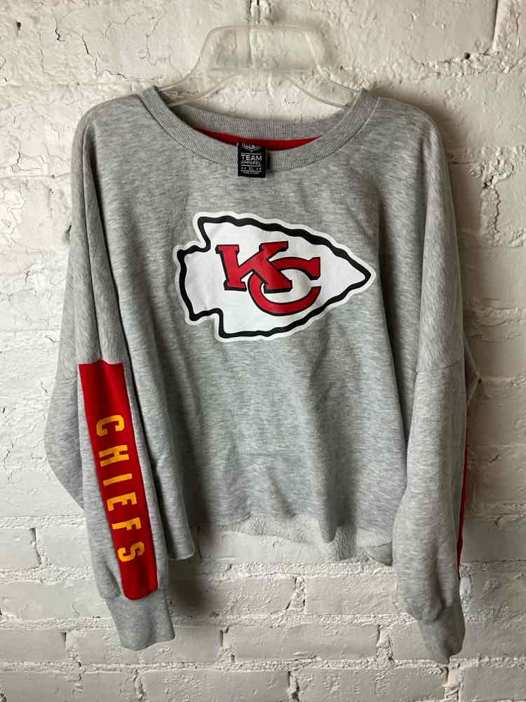 Bids & Dibs, Inc. Size XL Gray Long Sleeve