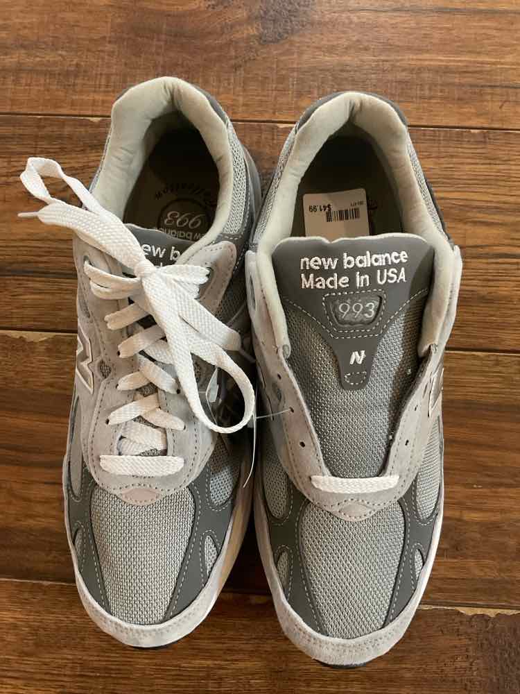 New Balance 11.5 Gray Mens Shoes