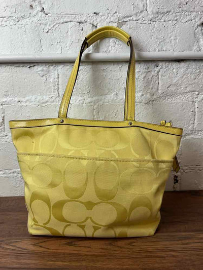 Coach Yellow Bags & Purse