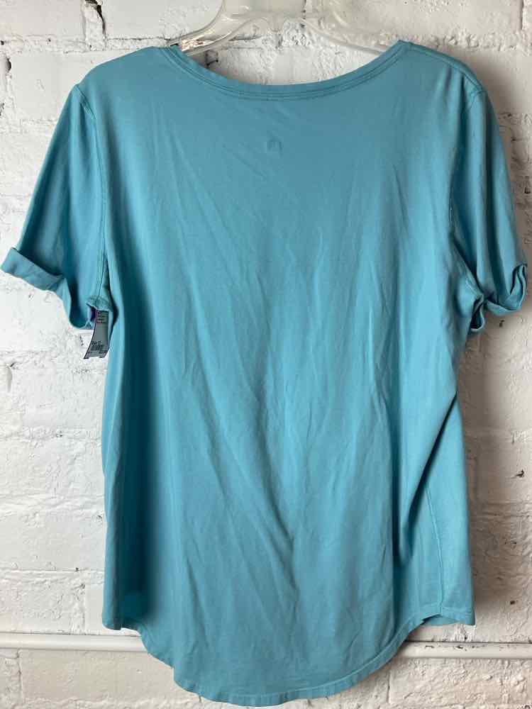 Lululemon Size 12 Blue Short Sleeve