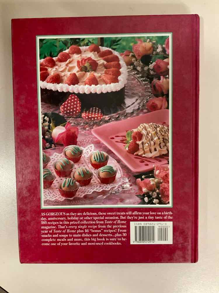 Set of 3 2001-2003 Taste of Home Annual Recipes - Hardcovers By Julie Schnittka