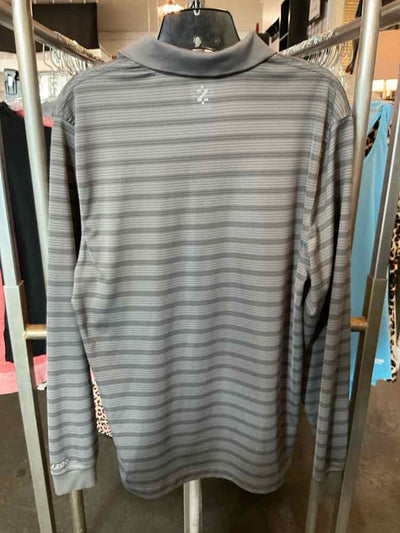 Izod Size M Gray Mens Tops