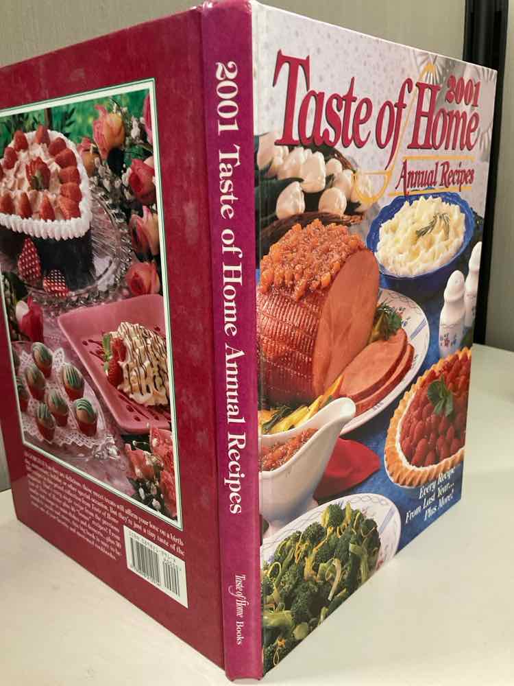 Set of 3 2001-2003 Taste of Home Annual Recipes - Hardcovers By Julie Schnittka