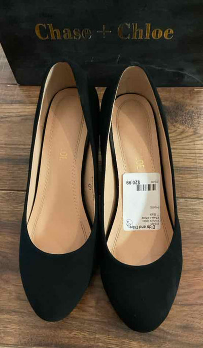 7 Chase + Chloe Black Womens Shoes