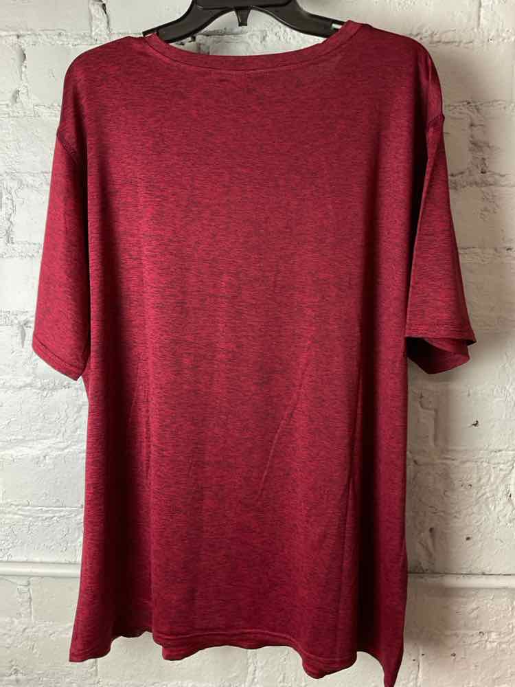 Bids & Dibs, Inc. Size XXL Red Short Sleeve