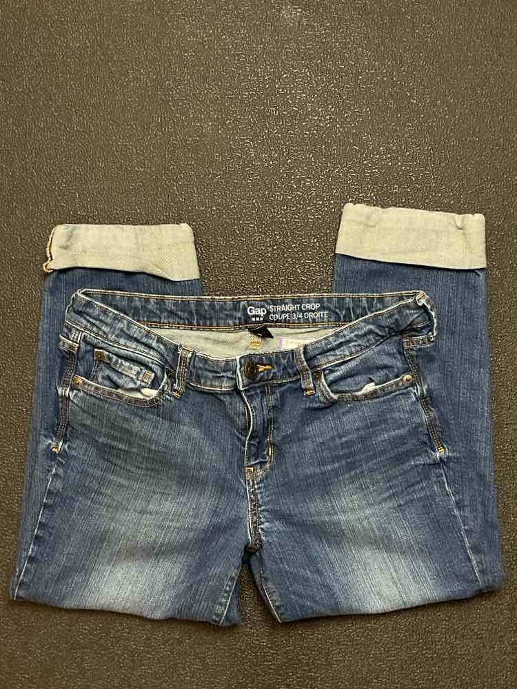 Gap Size 10 Blue Capri