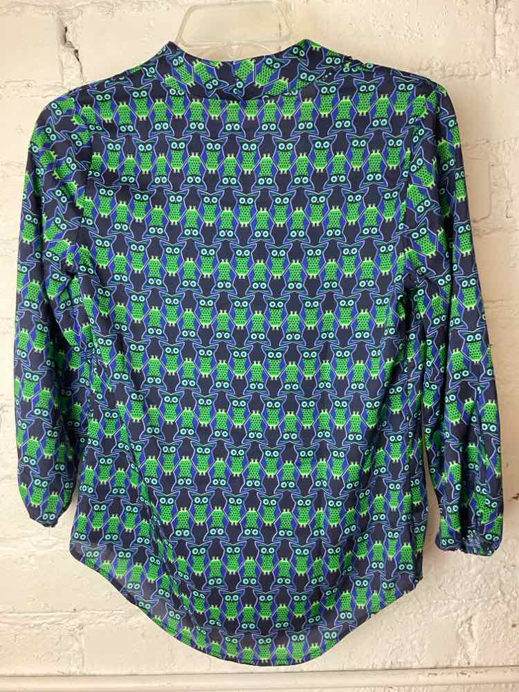 Bids & Dibs, Inc. Size XS Blue Long Sleeve