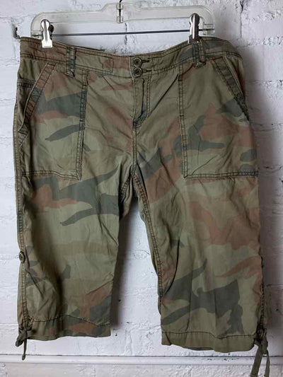 American Eagle Size 10 Green Shorts