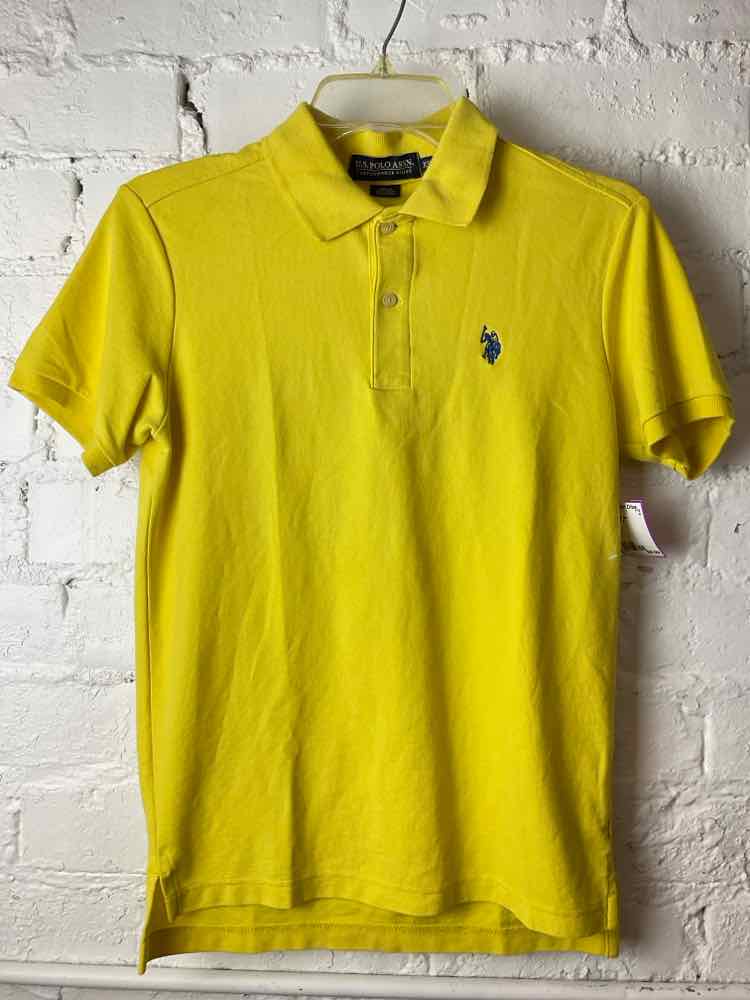 Bids & Dibs, Inc. Size XS Yellow Short Sleeve