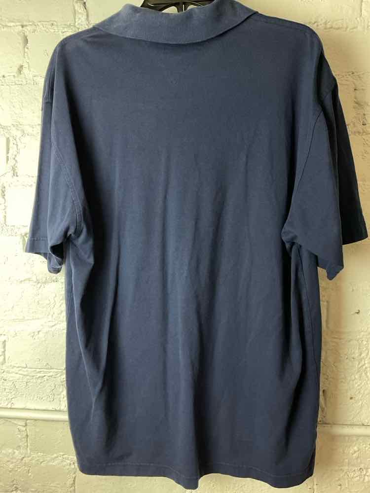 Tommy Hillfiger Size L Navy Short Sleeve