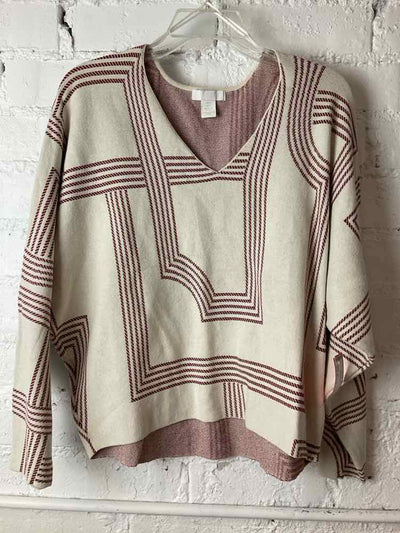 H&M Size S Cream Long Sleeve