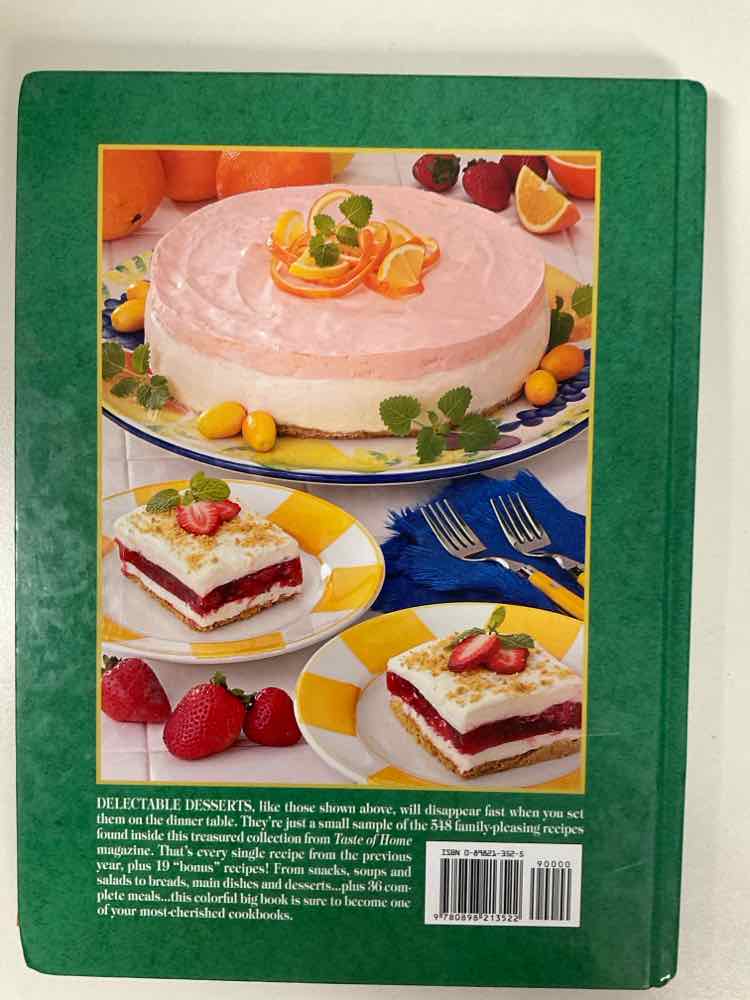 Set of 3 2001-2003 Taste of Home Annual Recipes - Hardcovers By Julie Schnittka