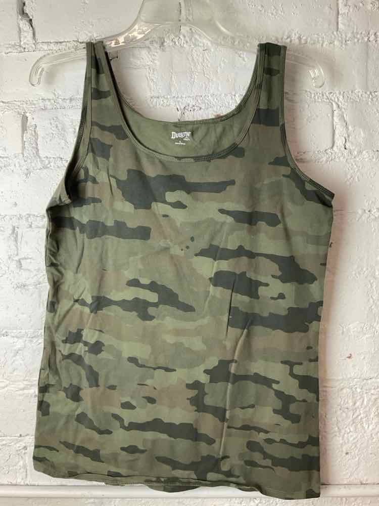 Bids & Dibs, Inc. Size L Green Sleeveless