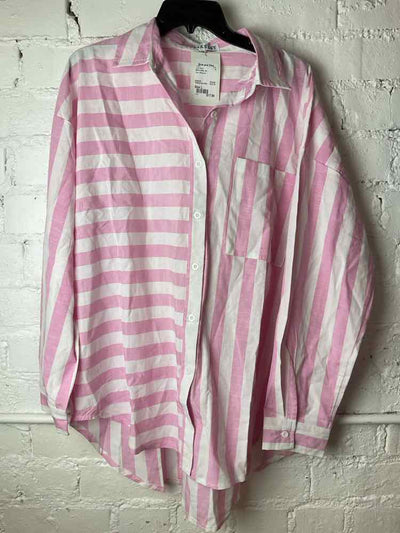 Bids & Dibs, Inc. Size L Pink Long Sleeve