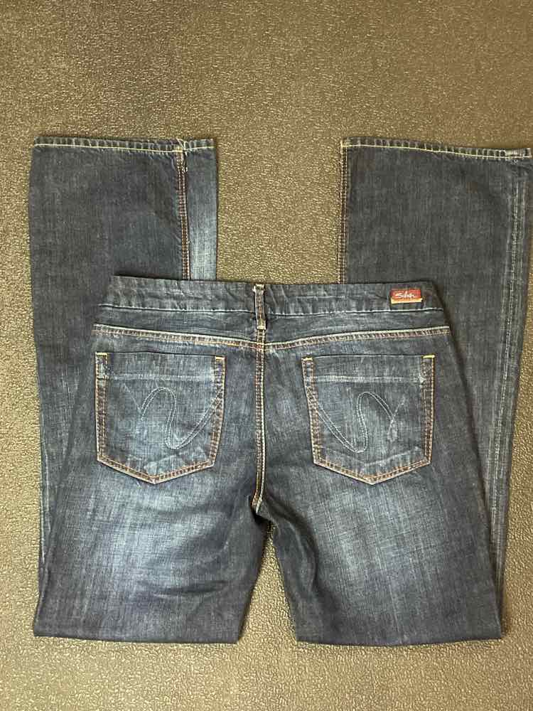 Silver Size Blue Jeans