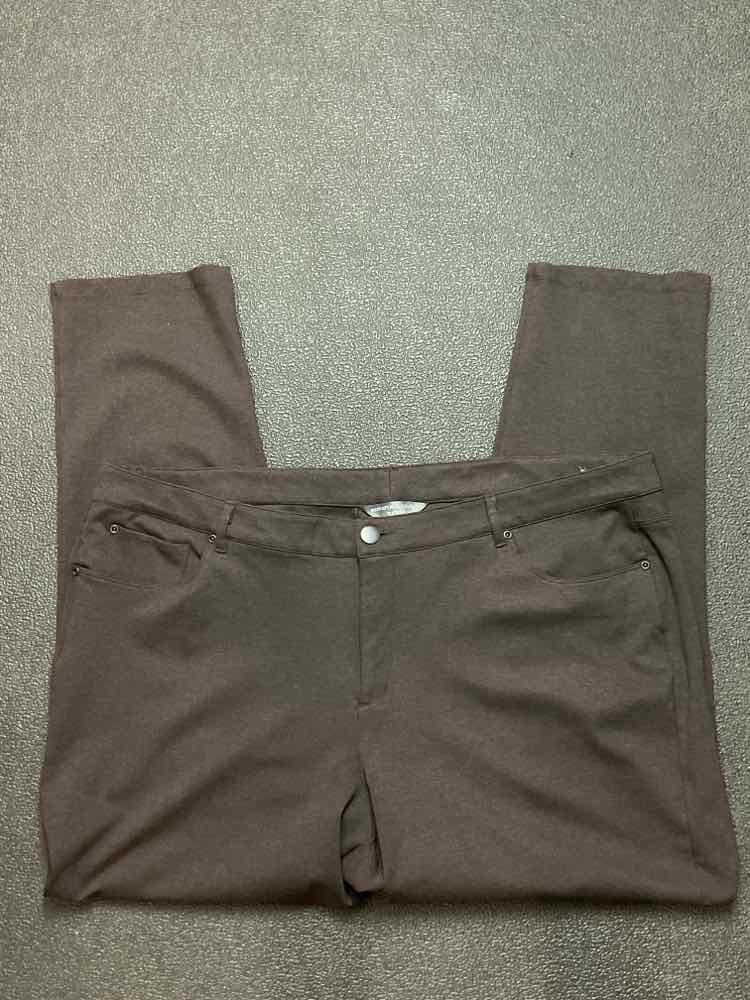 Bids & Dibs, Inc. Size 24 Brown Pants