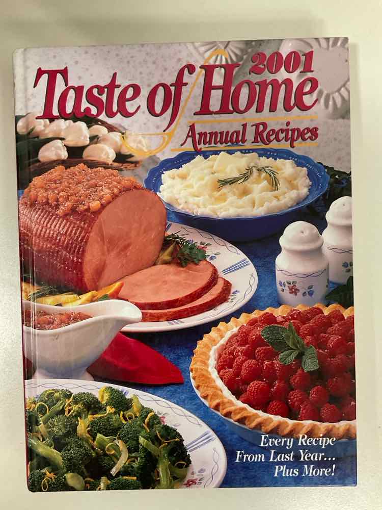 Set of 3 2001-2003 Taste of Home Annual Recipes - Hardcovers By Julie Schnittka