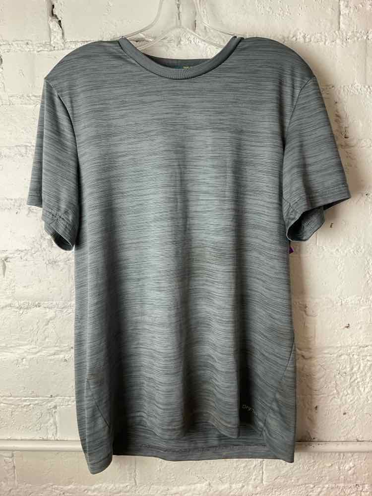 Bids & Dibs, Inc. Size M Gray Short Sleeve