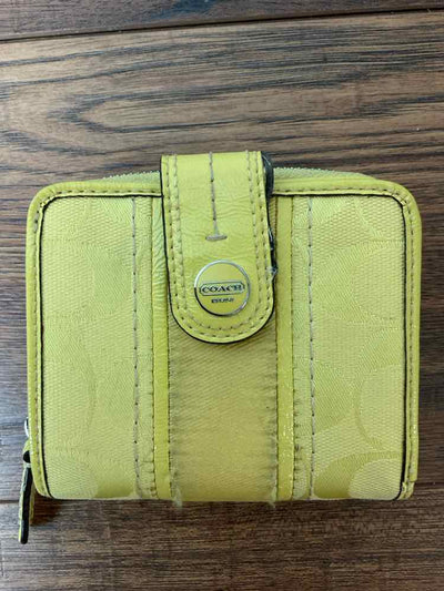 Coach Yellow Bags & Purse