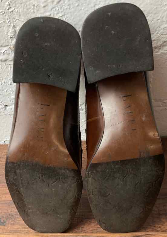 Ralph Lauren 5.5 Brown Heels