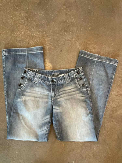 Size 9 Cruel Blue Womens Bottoms