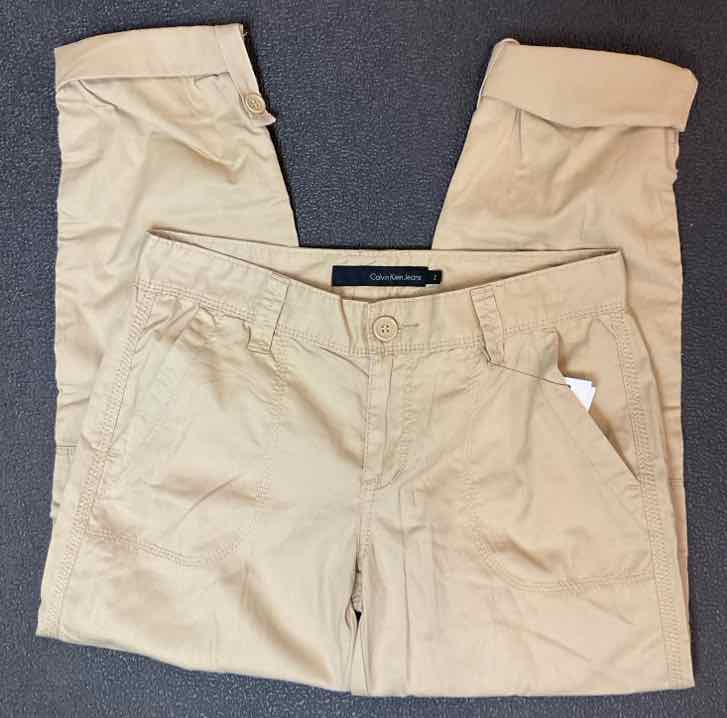 Calvin Klien Size 2 Tan Capri