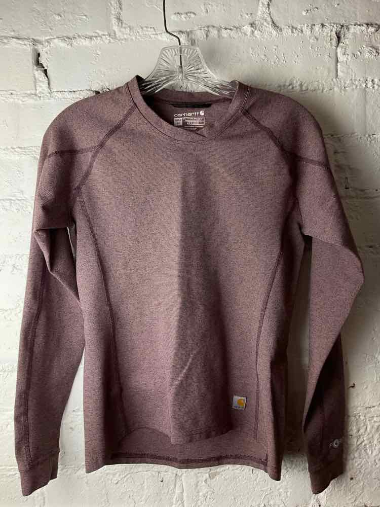 Carhartt Size XS Burgundy Long Sleeve