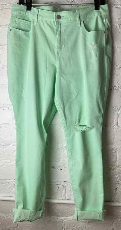 Old Navy Size 14 Green Jeans