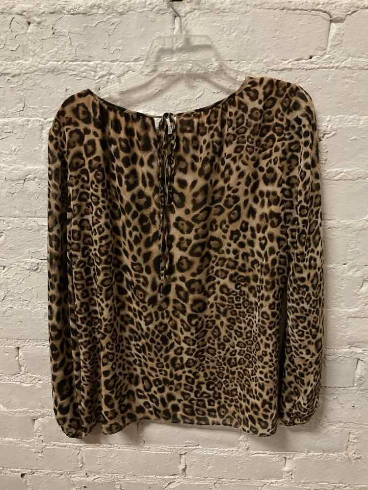 White House Black Market Size 14 Leopard Womens Tops